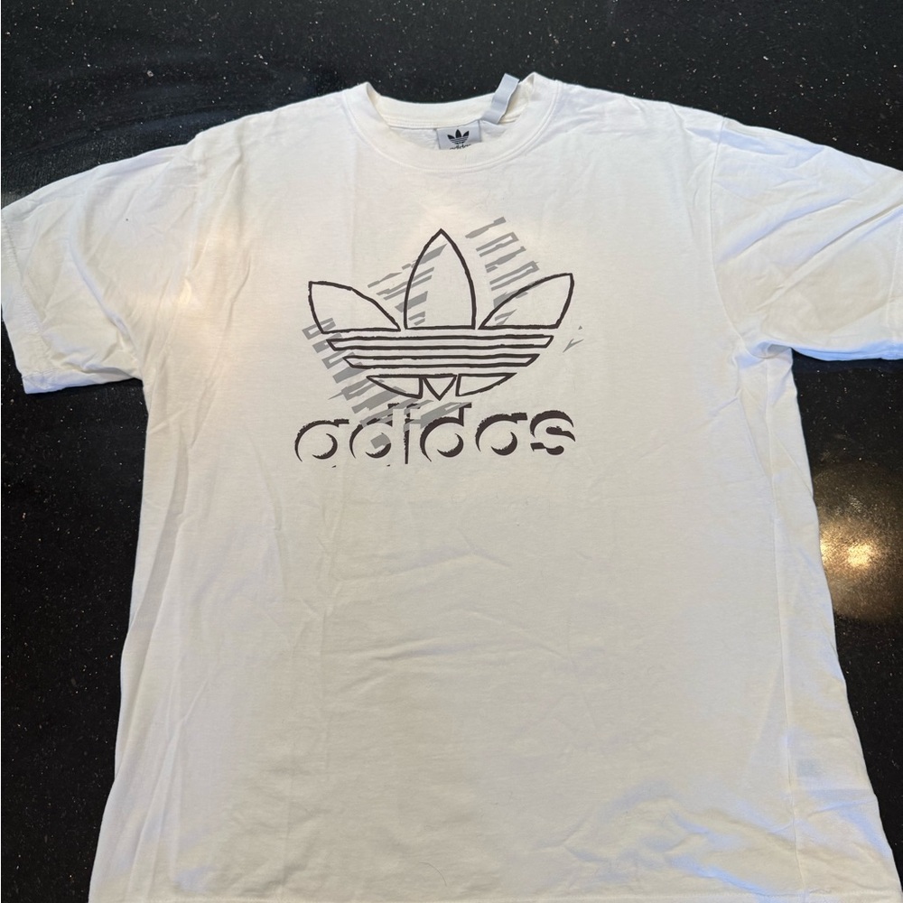 Adidas White Men's Shirt